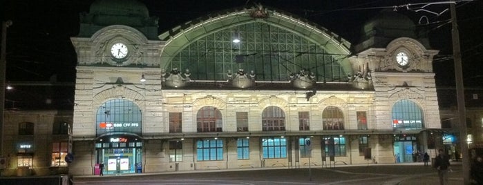 Bahnhof Basel SBB is one of Basel FTW! #4sqCities.