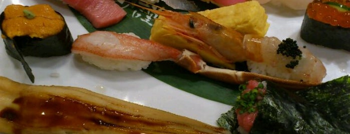 Umegaoka Sushi no Midori is one of 新橋ランチ.