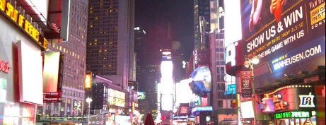 Times Square is one of out of this world.
