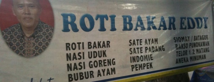 Roti Bakar Eddy is one of Kuliner Jakarta.