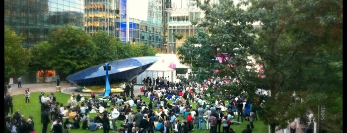 Canada Square Park is one of Best Parks In London.