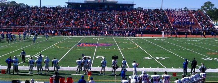 Ted Wright Stadium is one of NCAA Division I FCS Football Stadiums.