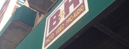 B&H Photo Video is one of New York Favorites.