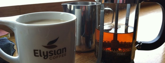 Elysian Coffee is one of Vancouver Places.
