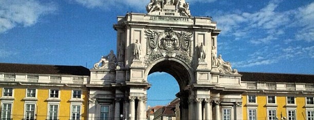 Praça do Comércio (Terreiro do Paço) is one of Portugal.
