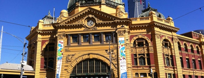 Bahnhof Flinders Street is one of Melbourne bucket list.