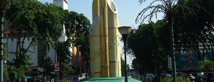 Monumen Bambu Runcing is one of Characteristic of Surabaya.