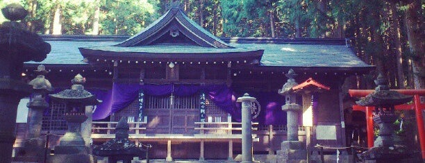 三嶽神社 is one of わがまち塩尻30選.