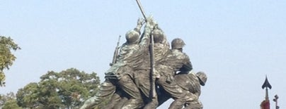 US Marine Corps War Memorial (Iwo Jima) is one of DC in October.