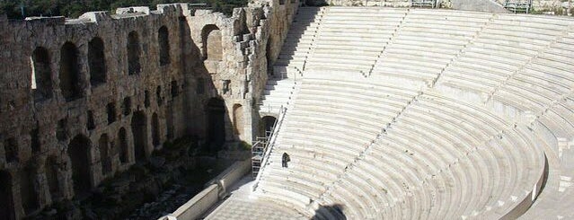 Herodes Attikus Odeonu is one of Athens.