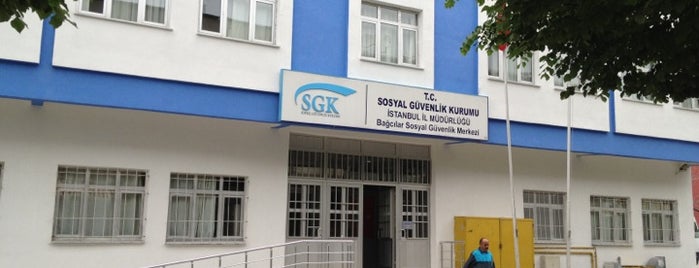 SGK Bağcılar Sosyal Güvenlik Merkezi is one of Tempat yang Disukai Gülseren.