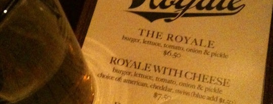 Royale is one of Best Burger Joints in NYC.