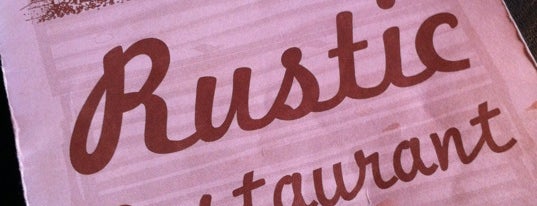 Rustic Restaurant is one of สถานที่ที่บันทึกไว้ของ Colleen.