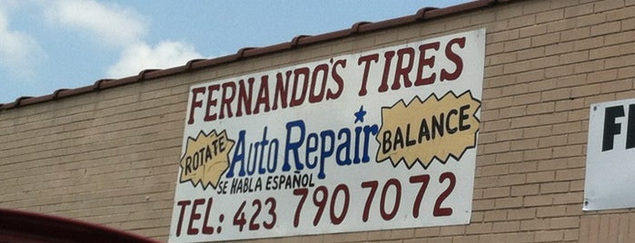 fernandos Tires is one of Places I've Been..