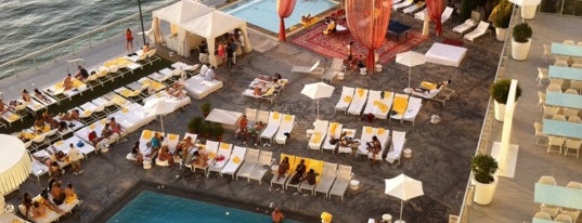 Mondrian Pool is one of South Beach.