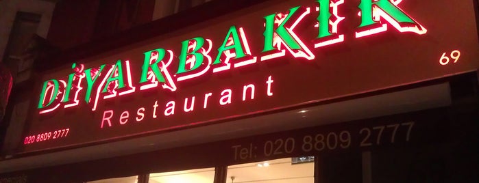 Diyarbakır Restaurant is one of 3460 Miles in London.