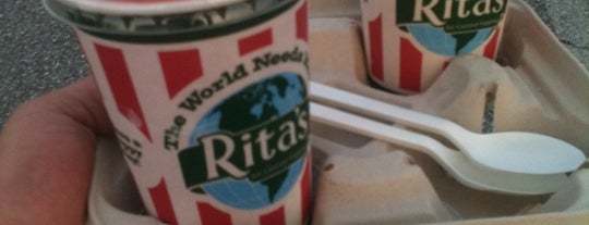 Rita's Italian Ice & Frozen Custard is one of Locais salvos de Callie.