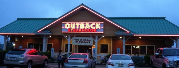 Outback Steakhouse is one of Jorge : понравившиеся места.
