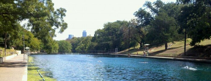 Barton Springs Pool is one of Austin w/ Parents.