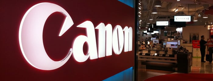 Canon LiNK is one of le 4sq with Donald :).