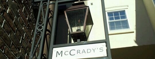 McCrady's is one of Best Places to Check out in United States Pt 8.