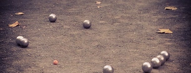 Bryant Park Pétanque Court is one of NYC.