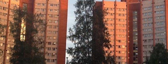 Общежитие №10 СПбГУ is one of Sasha : понравившиеся места.