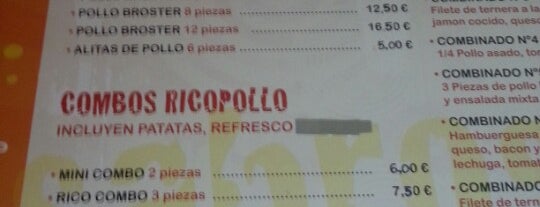 Rico Pollo is one of Comida a domicilio en Coruña.