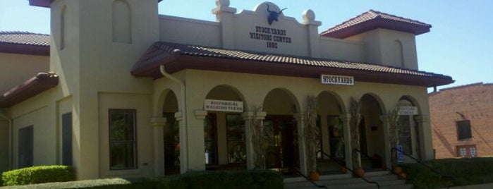 Fort Worth Stockyards Visitor Center is one of Places To See - Texas.