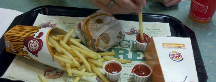 Burger King is one of Orte, die Wendy gefallen.