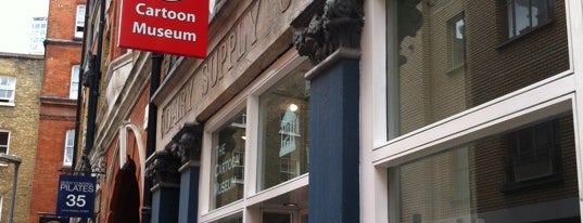 The Cartoon Museum is one of London Museums.