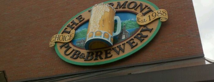 Vermont Pub & Brewery is one of Vermont breweries.
