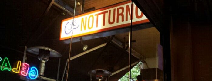 Cafe Notturno is one of 100 cafes.