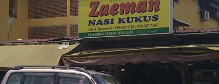 Zaeman Nasi Kukus is one of Must-visit Food in Kota Bharu.