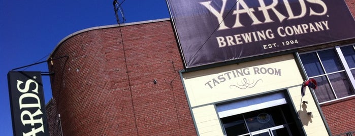 Yards Brewing Company is one of Shuttle Travels.