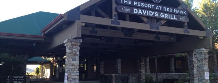 David's Grill at Redhawk is one of Tempat yang Disimpan Cheearra.