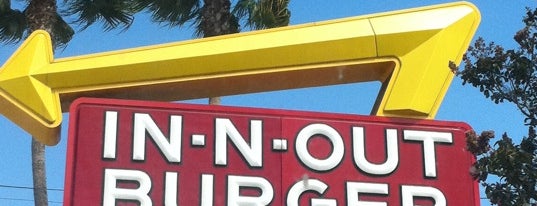 In-N-Out Burger is one of LA Faves.