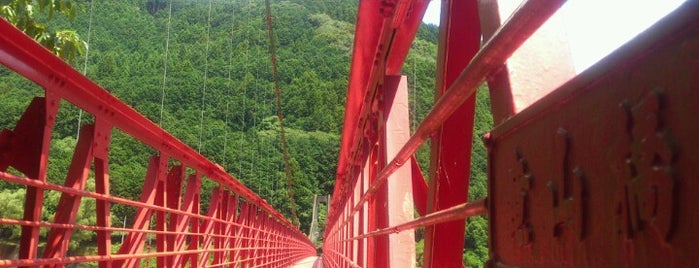 竜山橋 is one of 国道152号.