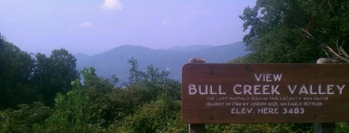 Bull Creek Valley Overlook is one of Along the Blue Ridge Parkway.