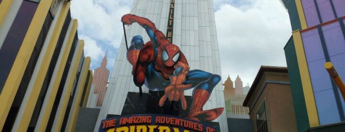 The Amazing Adventures of Spider-Man is one of Orlando Places.