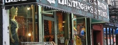 Stella Dallas Vintage Clothing is one of Antique Treasures: Guide to NY flea markets.