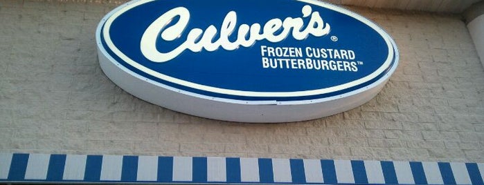 Culver's is one of Bev'in Beğendiği Mekanlar.