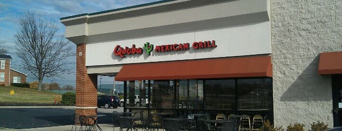 Qdoba Mexican Grill is one of Wi-Fi sync spots (wifi) [2].