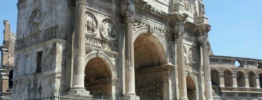 Arco di Costantino is one of Italy - Rome.