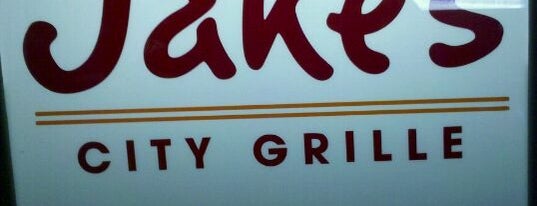 Jake's City Grille is one of Tempat yang Disukai mark.