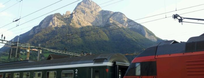 Bahnhof Sargans is one of Bahnhöfe Top 200 Schweiz.