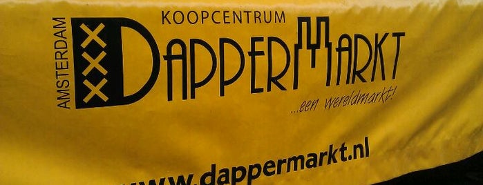 Dappermarkt is one of Top picks for Flea Markets Amsterdam.