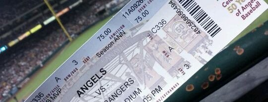 Angel Stadium of Anaheim is one of Baseball Stadiums.