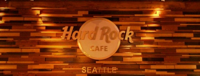 Hard Rock Cafe Seattle is one of Where to eat near the Seattle Monorail platforms!.