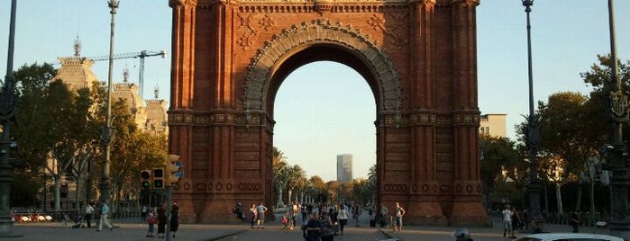 Триумфальная арка is one of Art and Culture in Barcelona.